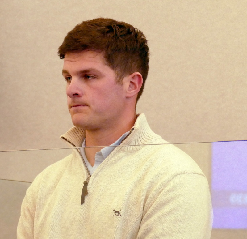 Thomas Ryan appears in Dunedin District Court today. Photo: Felicity Dear