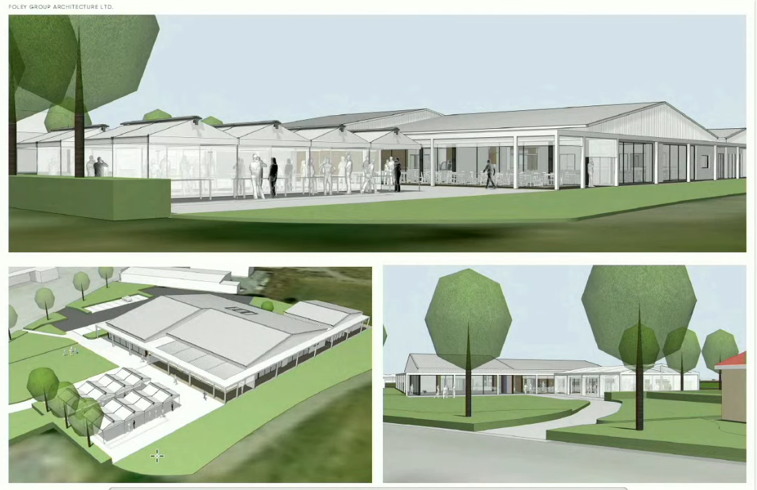 A Leeston library and community centre concept design shown to councillors on Wednesday morning....