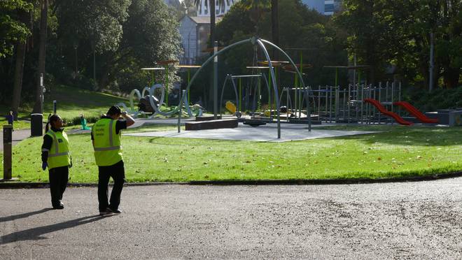 Geoff Plunkett said those in quarantine were left to their own devices as they wandered through...