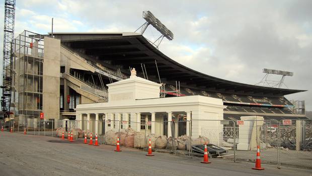 Lancaster Park was irreparably damaged in the 2011 quake and sports matches have been moved to...