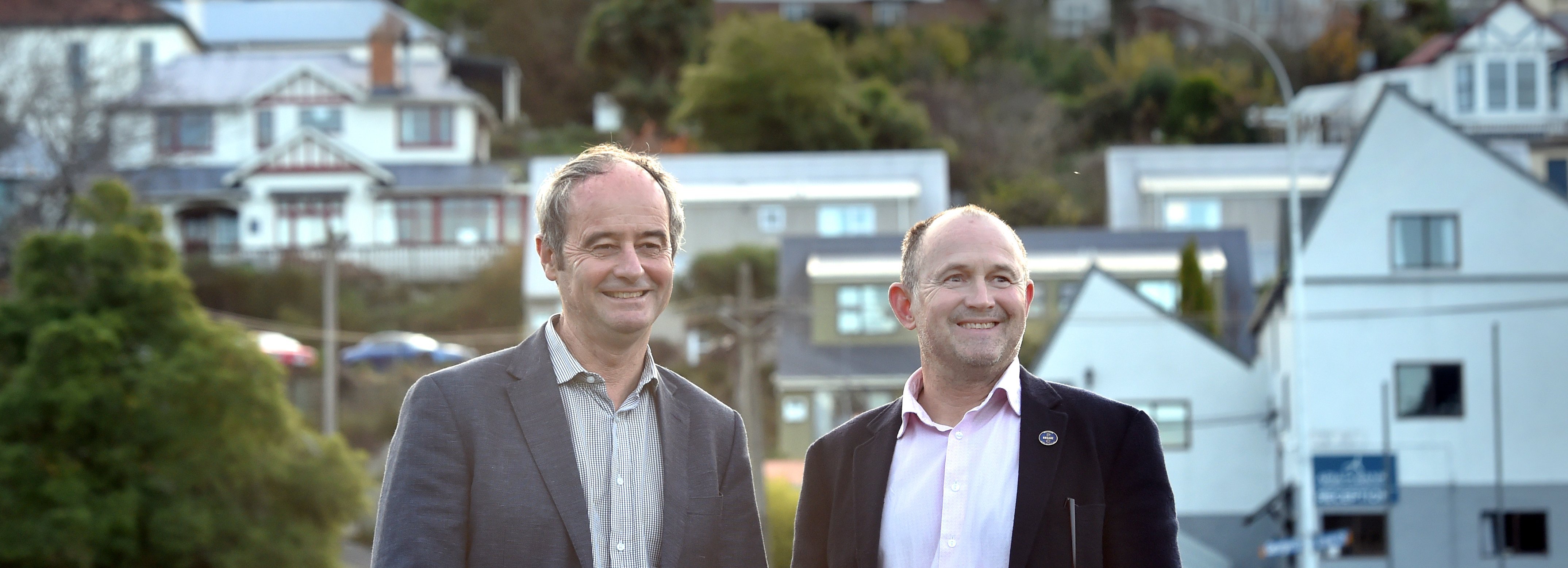 Two members of a hearing panel that considered arguments about housing capacity in Dunedin were...