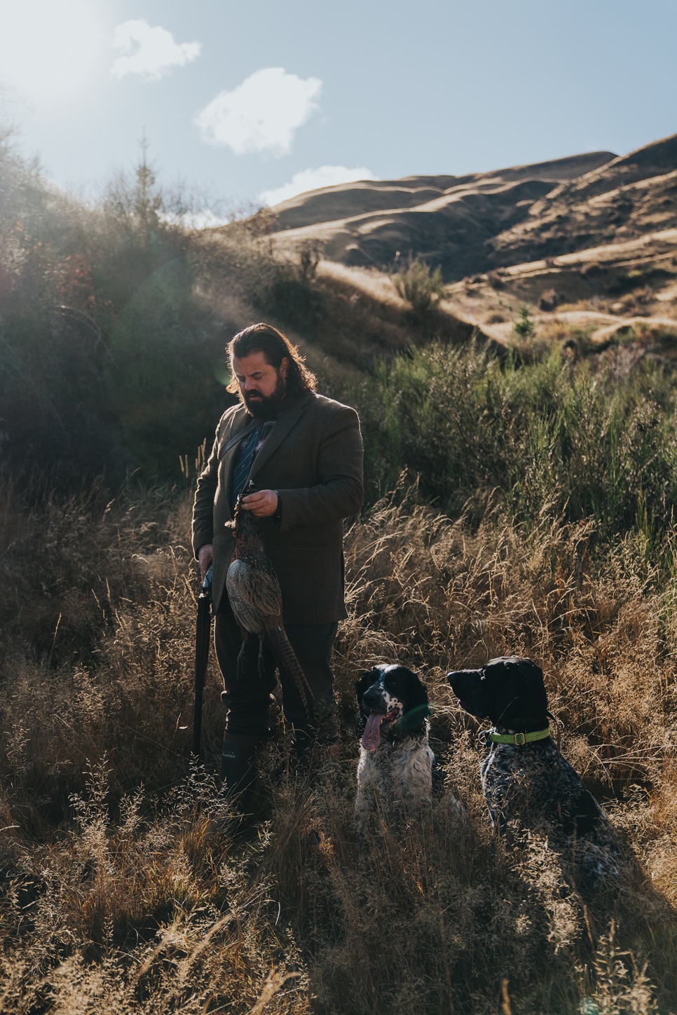 Vaughan Mabee hunting. Photo: supplied