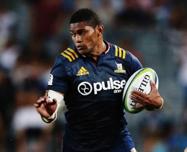 Highlanders wing Waisake Naholo. Photo: Getty Images