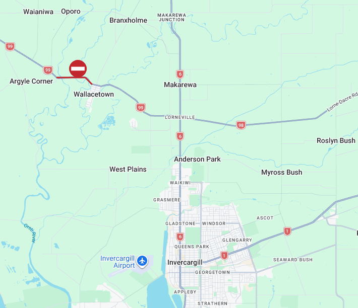 Map: NZTA/Waka Kotahi