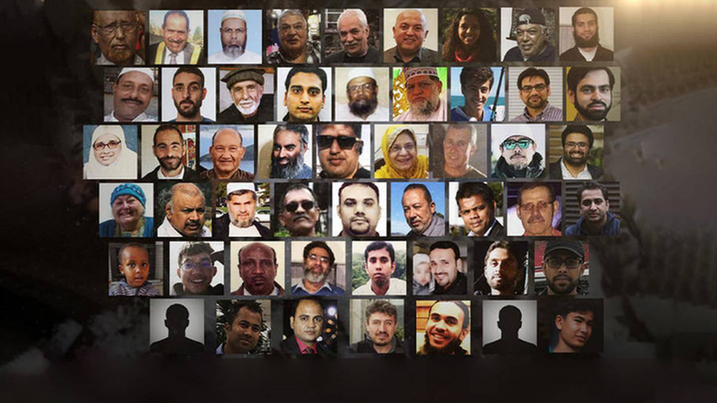 The victims of the Christchurch mosque shootings. Photo: NZ Herald 