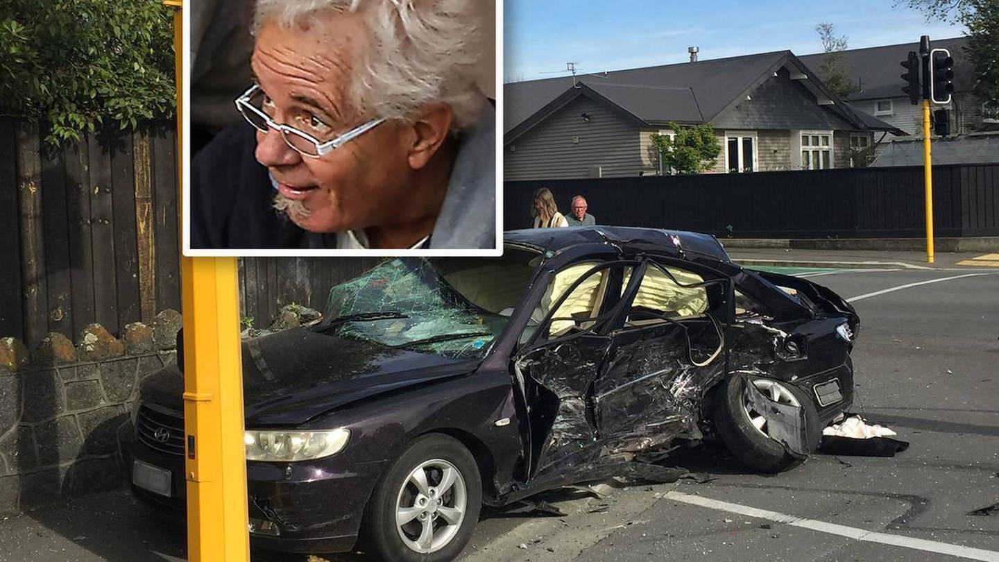 An innocent motorist, 64-year-old Kenneth McCaul, was killed in the crash. Photo: NZH