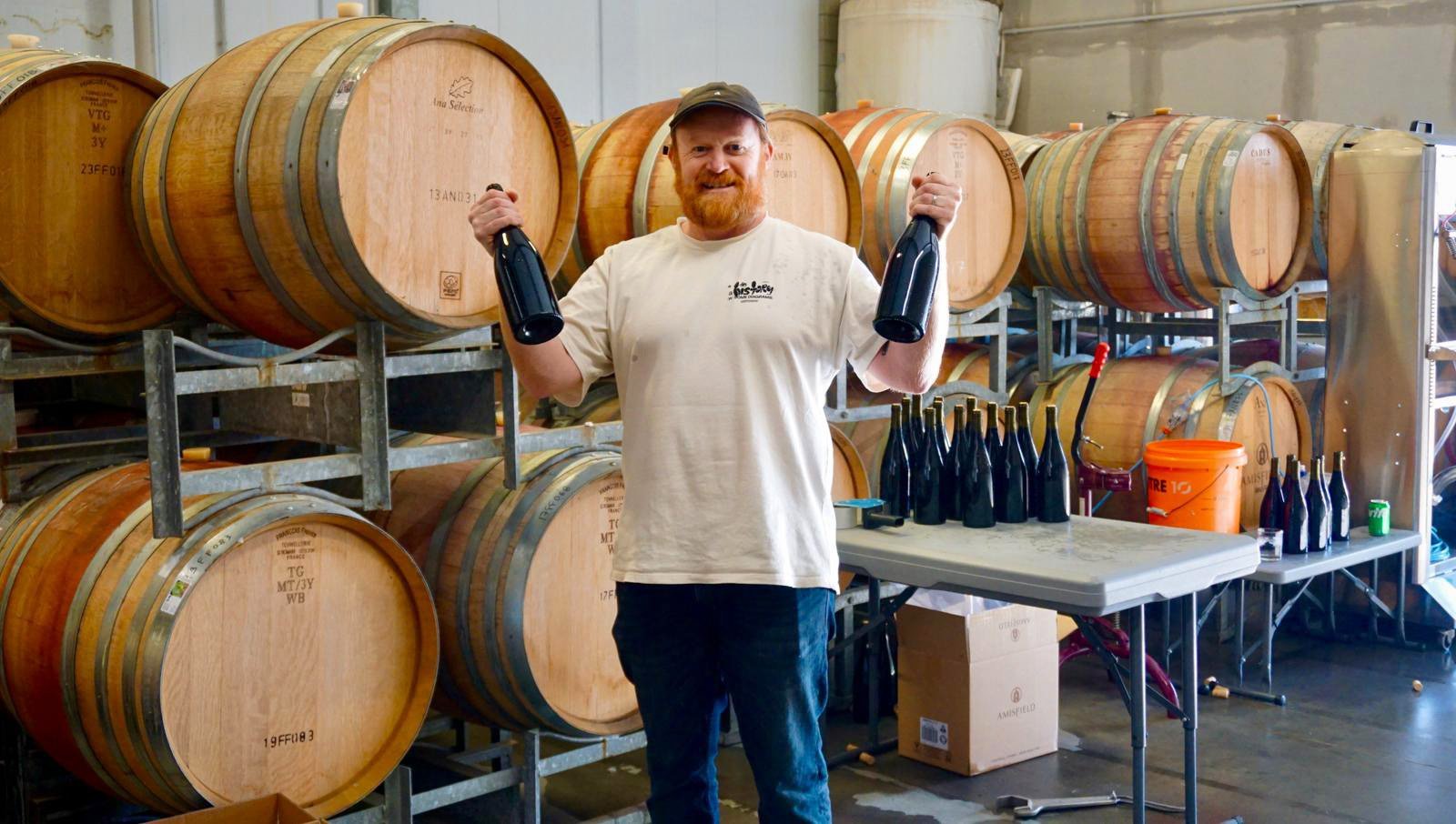 Wānaka winemaker Ben Leen is a natural wine enthusiast. Photos: supplied