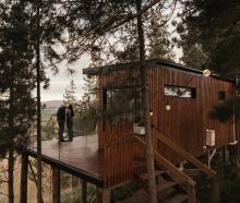 Nest Tree Houses in the Hakataramea Valley won the award for best design stay at the Air BnB New...