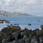 The person failed to arrive at their destination on Plimmerton Beach near Wellington. Photo: RNZ